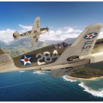 A01003b Curtiss P40b Tomahawk Artwork