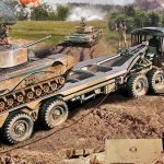 A02301v Scammell Tank Transporter Artwork