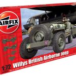 A02339 British Airborne Forces Willys  Sky  Jeep 3dbox