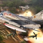 A03029a Douglas A4b Skyhawk Artwork