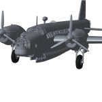 A08021 3 Vickers Wellington Mkii Render