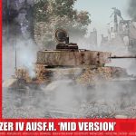 A1351 Panzer Iv Ausf H Mid Version 2d Pack