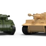 A50186 Classic Conflict Tiger 1 Vs Sherman Firefly Render 1