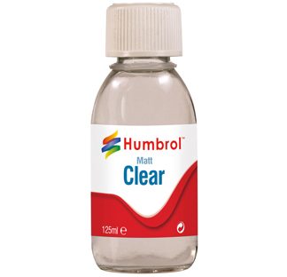 Ac7434 Hum 125ml Clear Matt Finish Jar