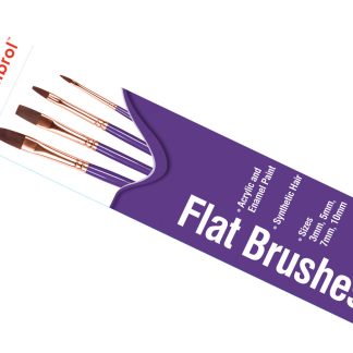 Ag4305 1 Flat Brushes Purple