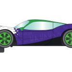 c4142 joker car product artwork 1