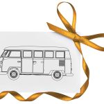 Cc02735 Volkswagen Campervan Happy Anniversary Tag 1