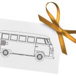 Cc02736 Volkswagen Campervan Congratulations Tag 1