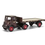 dg214005 2 thornycroft nippy flatbed trailer gwr