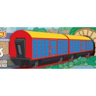 r9316 1 playtrains closed van box front