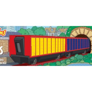 r9341 1 playtrains open wagon box front